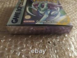 Vintage Nintendo Gameboy Colour Crystal Version Boxed And Complete