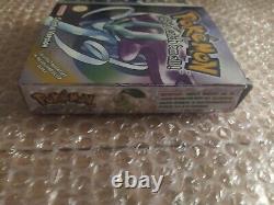 Vintage Nintendo Gameboy Colour Crystal Version Boxed And Complete