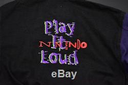 Vintage nintendo promo jacket play it loud gameboy color size medium