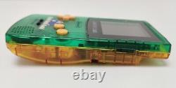 Vtg 1998 Nintendo CGB-001 Ltd ED Ozzie Olympics Green & Gold Color Gameboy Works