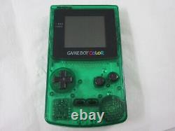 W3730 Nintendo Gameboy Color console Clear Green TOYS'R'US Limited Japan GBC