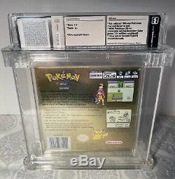 WATA CERTIFIED A+ 7.5 Sealed Pokemon Gold Version Game Boy Color