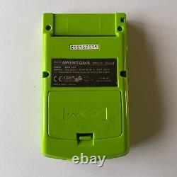 WORKING, FAULTY SPEAKER Gameboy Color Kiwi Lime Green
