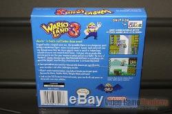 Wario Land 3 (Game Boy Color, 2000) H-SEAM SEALED! EXCELLENT! ULTRA RARE