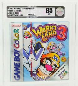 Wario Land 3 Nintendo GameBoy Color GBC NEU SEALED VGA 85 red strip