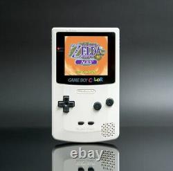 White Gameboy Colour with Q5 Mod