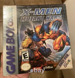 X-Men Mutant Wars NEW SEALED! RARE Nintendo GameBoy Color GBC Marvel/Activision