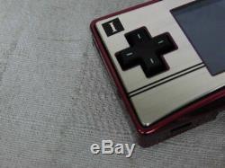 X1841 Nintendo Gameboy micro console Famicom color Japan withbox pouch adapter x
