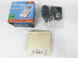 Y3098 Nintendo Gameboy Advance SP console Famicom color Japan GBA withbox adapter
