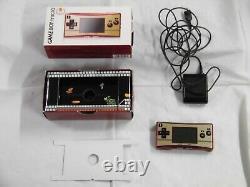 Y5656 Nintendo Gameboy micro console Famicom color Japan withbox adapter x