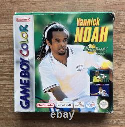 Yannick Noah All Star Tennis 2000 Nintendo Gameboy Color Game, Boxed! GC! FRA