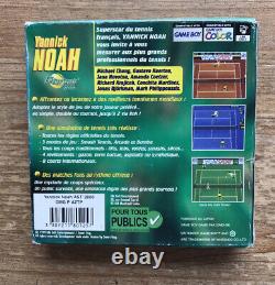 Yannick Noah All Star Tennis 2000 Nintendo Gameboy Color Game, Boxed! GC! FRA