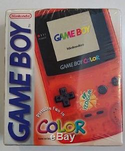 Yedigun Limited Edition Gameboy Color Console Clear Orange New & Sealed