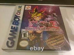 Yu-Gi-Oh Dark Duel Stories Game Boy Color New Factory Sealed 3 super rare cards