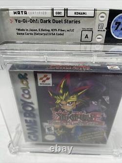 Yu-Gi-Oh Dark Duel Stories Graded WATA 7.5 A New Sealed Nintendo Game Boy Color