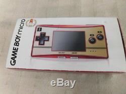 Z5039 Nintendo Gameboy micro console Famicom color Japan withbox pouch adapter x