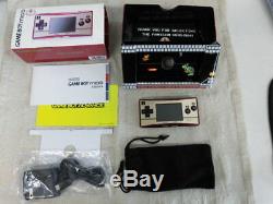 Z5480 Nintendo Gameboy micro console Famicom color Japan withbox pouch adapter