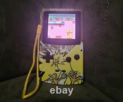 Zapdos Nintendo Game Boy Color With OLED Screen and Volume Amplifier