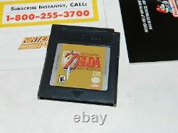 Zelda Link's Awakening DX Nintendo Game Boy Color Complete in Box Tested CIB GBC
