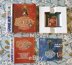 Zelda Link's Awakening DX, Oracle Of Ages, Oracle Of Seasons. GameBoy Colour