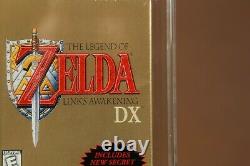 Zelda Link's Awakening DX VGA 75 Factory Sealed Game Boy Color GBC WATA New