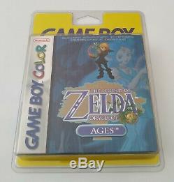 Zelda Oracle Of Ages Game Boy Color GameBoy Neuf Blister Rigide New Sealed