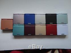 1 Nintendo Game Boy Advance Sp Lancement Édition Blue Pearl Système De Poche 001 Ags
