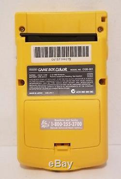 1999 Edition Limitée Nintendo Game Boy Couleur Tommy Hilfiger Edition Ultra Rare