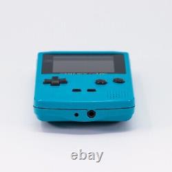 2.6 Grand Rétroéclairage Ips LCD Mod Nintendo Gameboy Couleur Tealblue Console Cgb-001