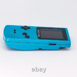 2.6 Grand Rétroéclairage Ips LCD Mod Nintendo Gameboy Couleur Tealblue Console Cgb-001