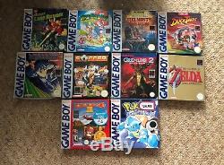 20x Jeux De Couleurs Gameboy / Gameboy Boxes Recherchés Après Des Titres