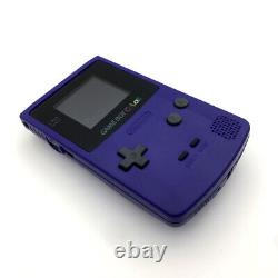 21 Couleurs Rechargeable 5 Niveaux Rétroéclairage LCD Game Boy Color GBC Console de jeu