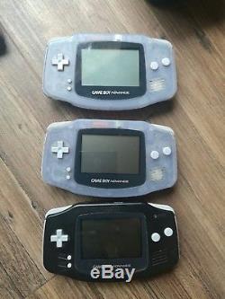 2x Console Nintendo Sp +3 Gameboy Advance + 2 Couleurs Gameboy. Des Charges D'extras