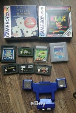 2x Console Nintendo Sp +3 Gameboy Advance + 2 Couleurs Gameboy. Des Charges D'extras