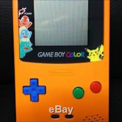 3ème Anniversaire De Pokemon Limited Ver. Nintendo Game Boy Couleur Orange & Bleu Nouveau