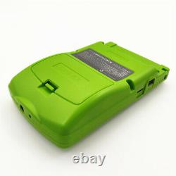 Apple Greed Remis À Neuf Game Boy Color Gbc Console Avec Rétro-éclairage Rétro-éclairage LCD