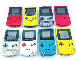 Authentic Gameboy Color Ips Backlit Handheld Gbc Systems Choisissez Votre Couleur