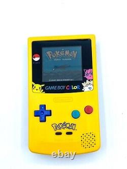 Authentic Gameboy Color Ips Backlit Handheld Gbc Systems Choisissez Votre Couleur