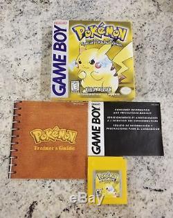 Authentique Complet En Boîte Pokemon Gameboy Couleur Game Boy Advance Lot Gbc Gba