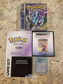 Authentique Complet En Boîte Pokemon Gameboy Couleur Game Boy Advance Lot Gbc Gba