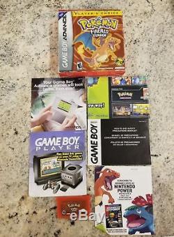 Authentique Complète Dans Boîte Pokemon Gameboy Couleur Game Boy Advance Lot Gbc Gba