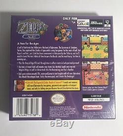 Authentique H-seam Sealed! Légende De Zelda Oracle Of Ages (couleur Game Boy)