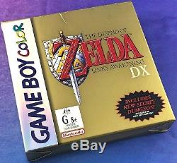Awakening DX De Zelda Link Pour Nintendo Gameboy Et GB Color. Achevée. Australien
