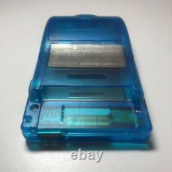 Backlit Red Blue Nintendo Game Boy Couleur Gbc Backlight Mod Avec Un Nouvel Écran LCD