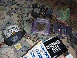 Big Game Collection 27 Nintendo Game Boy, Couleur, Advance Lot, 4 Consoles + Plus