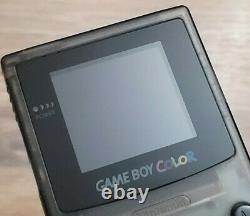 Black Nintendo Gameboy Color Gbc Backlight Funnyplaying Ips Screen V2