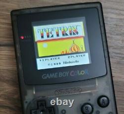 Black Nintendo Gameboy Color Gbc Backlight Funnyplaying Ips Screen V2