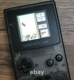 Black Nintendo Gameboy Color Gbc Backlight Funnyplaying Ips Screen V2