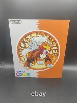 Boîte Pokémon Entei Console Nintendo Gameboy Color GBC Écran IPS Q5 laminé