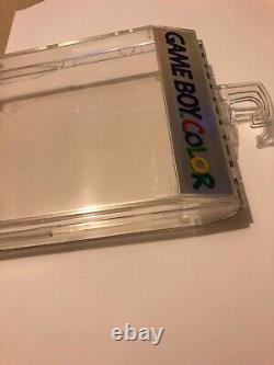 Boitier Officiel Nintendo Gameboy Couleur Rigide Magasin Antivol / Blister / Pl